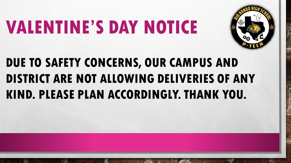 Valentine's Day Notice